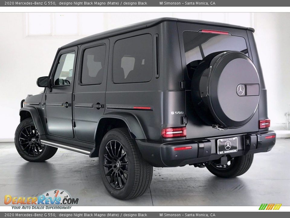 2020 Mercedes-Benz G 550 designo Night Black Magno (Matte) / designo Black Photo #2