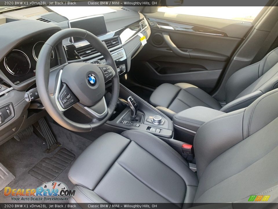 2020 BMW X1 xDrive28i Jet Black / Black Photo #3