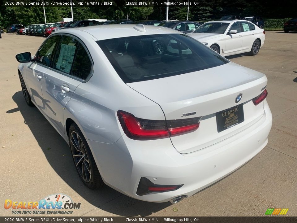 2020 BMW 3 Series 330i xDrive Sedan Alpine White / Black Photo #2