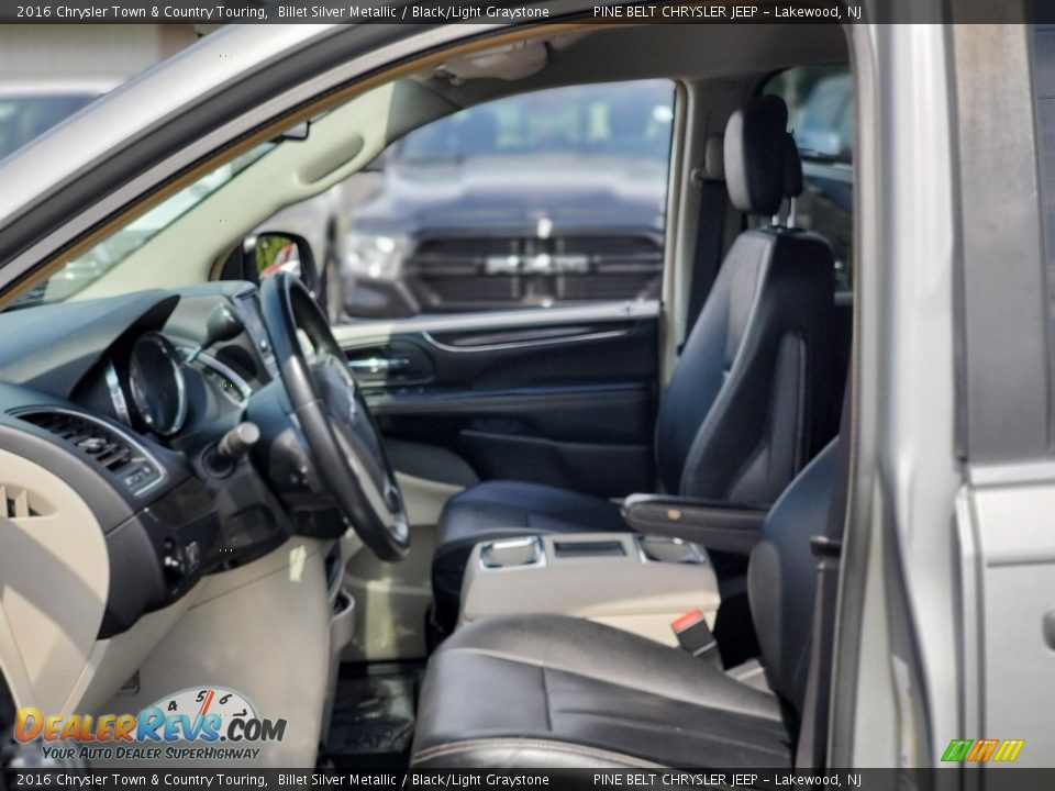 2016 Chrysler Town & Country Touring Billet Silver Metallic / Black/Light Graystone Photo #25
