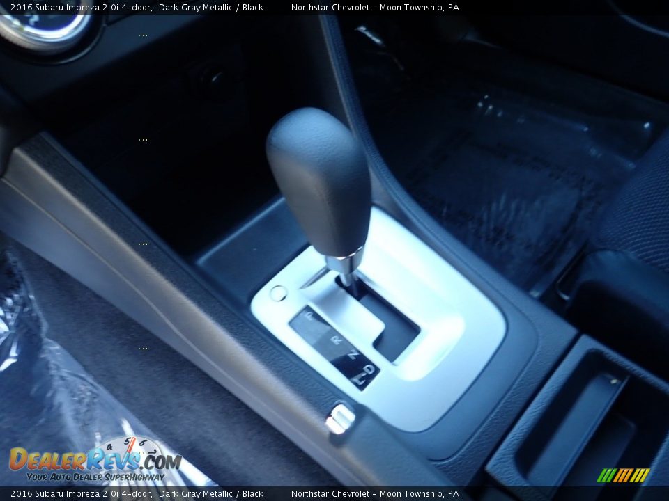 2016 Subaru Impreza 2.0i 4-door Dark Gray Metallic / Black Photo #25