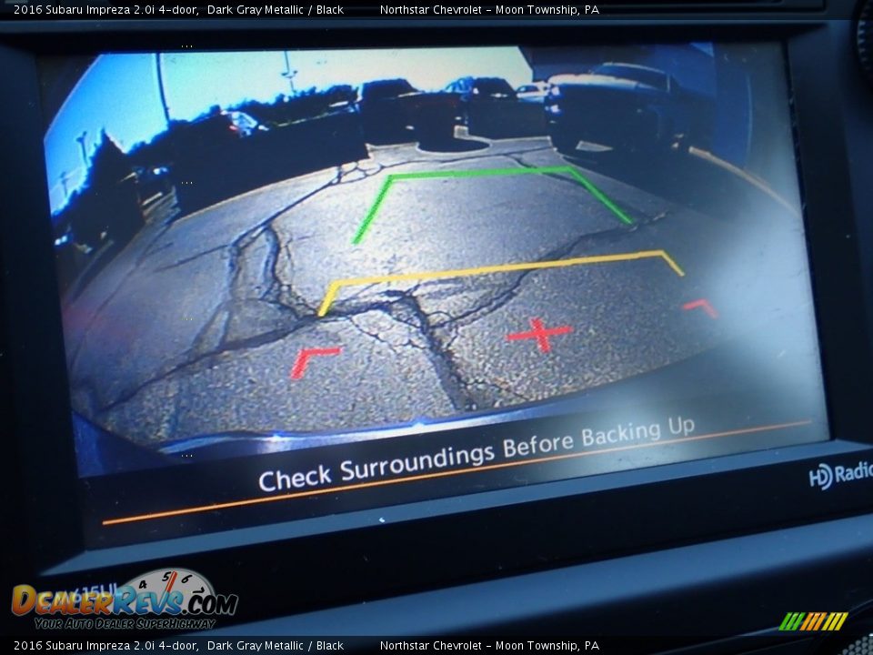 2016 Subaru Impreza 2.0i 4-door Dark Gray Metallic / Black Photo #30