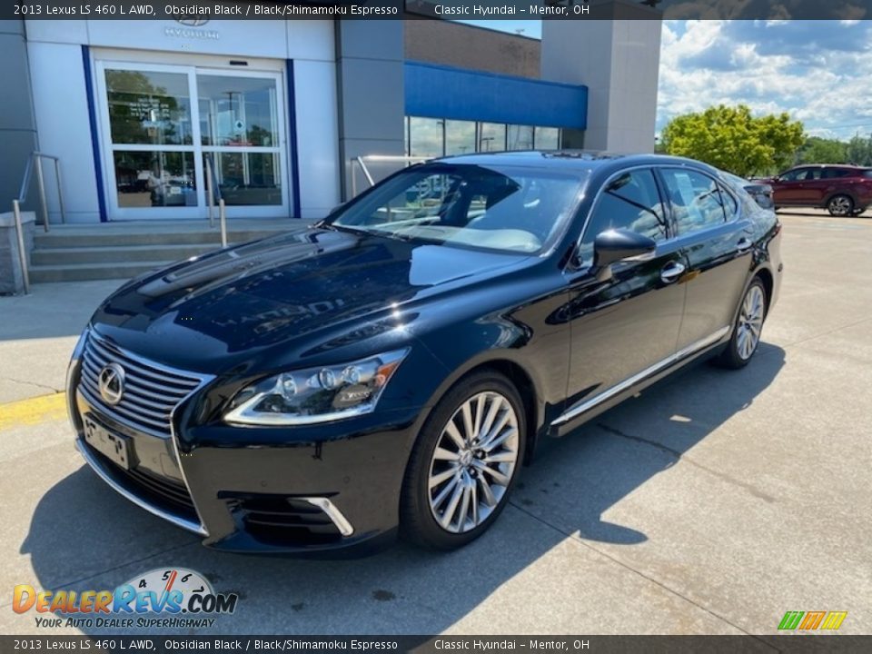 Front 3/4 View of 2013 Lexus LS 460 L AWD Photo #1