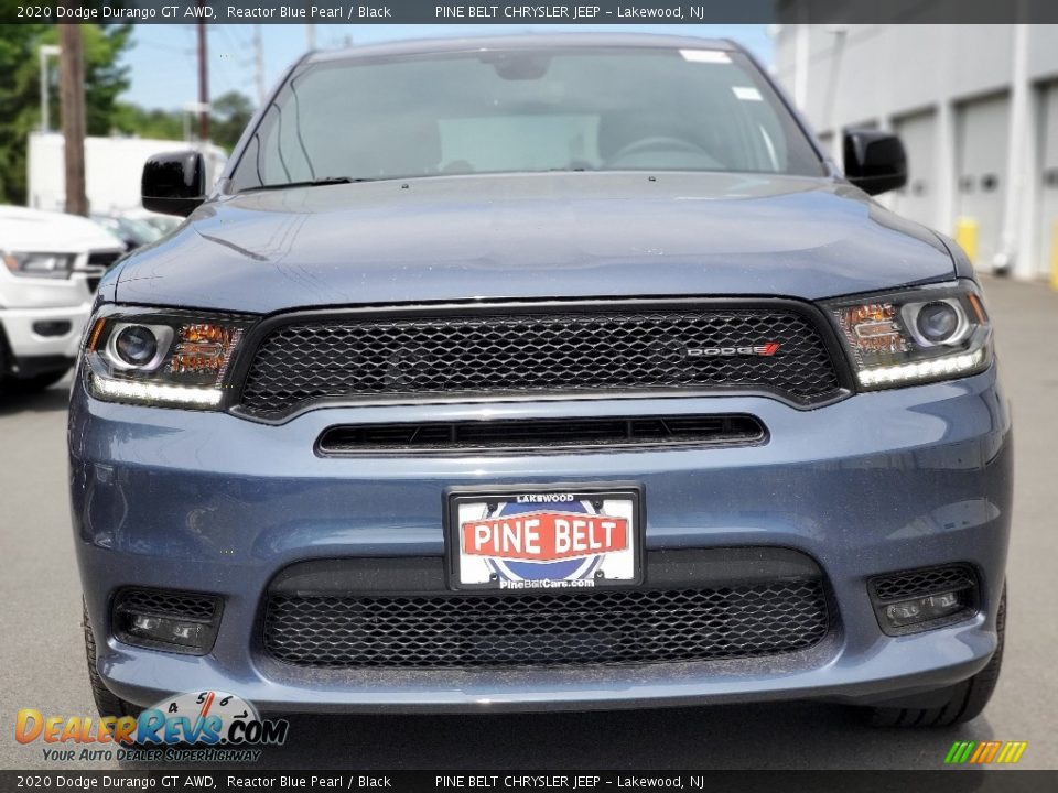 2020 Dodge Durango GT AWD Reactor Blue Pearl / Black Photo #3