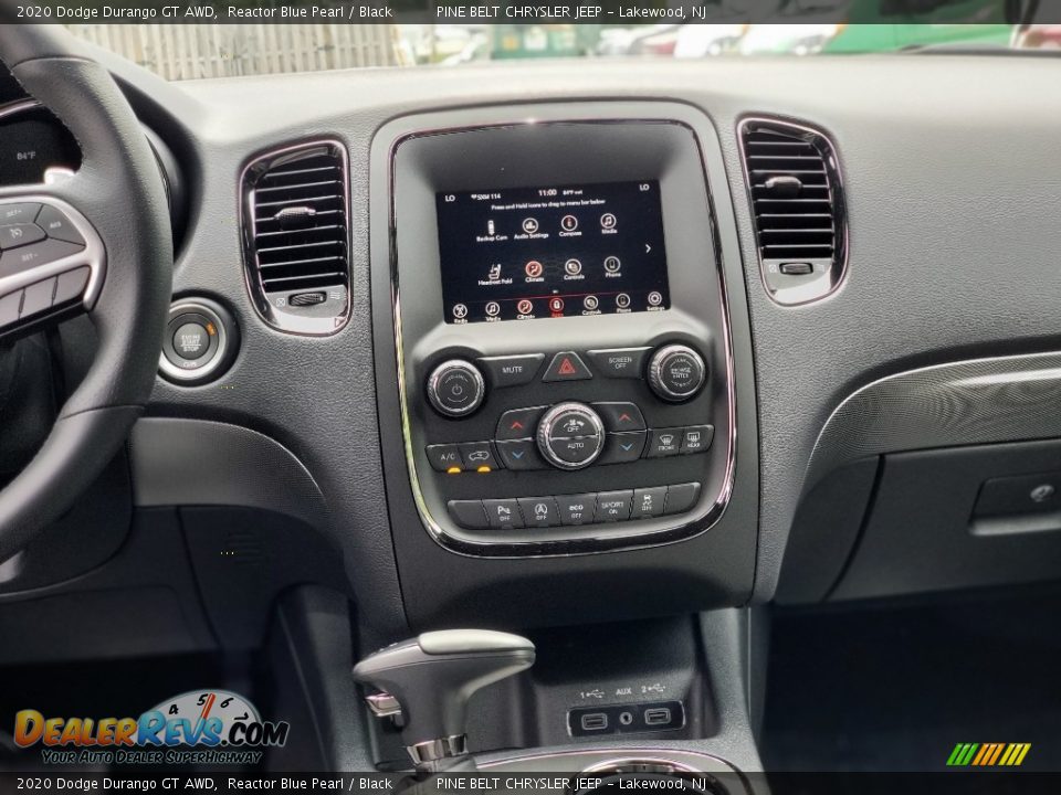 2020 Dodge Durango GT AWD Reactor Blue Pearl / Black Photo #10