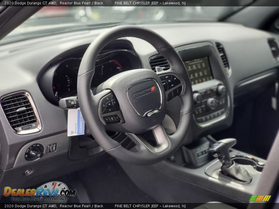 2020 Dodge Durango GT AWD Reactor Blue Pearl / Black Photo #12