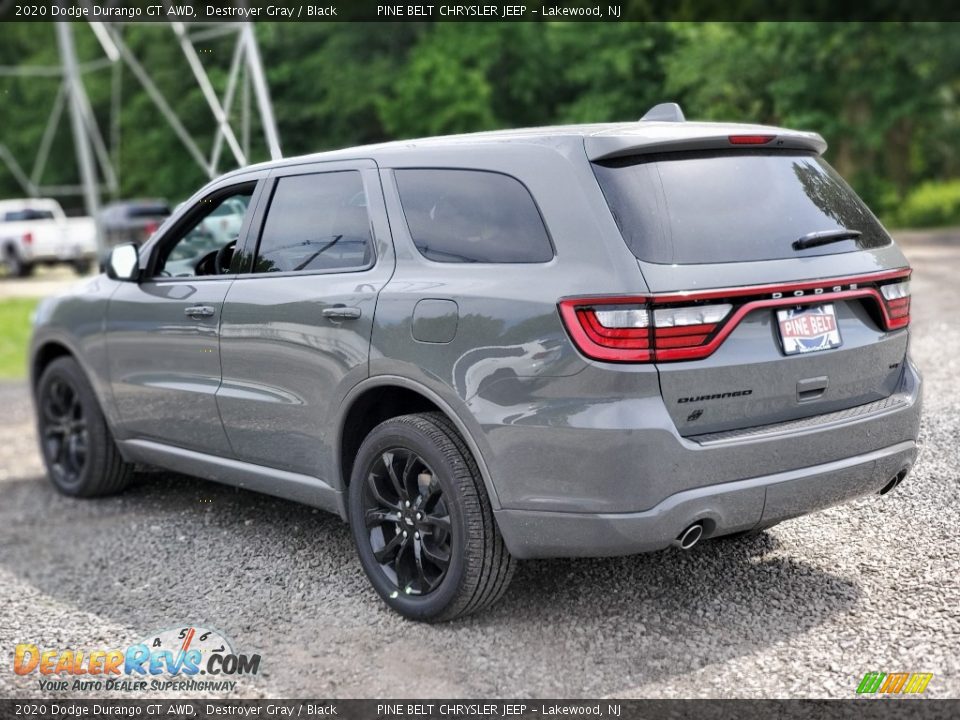 2020 Dodge Durango GT AWD Destroyer Gray / Black Photo #6