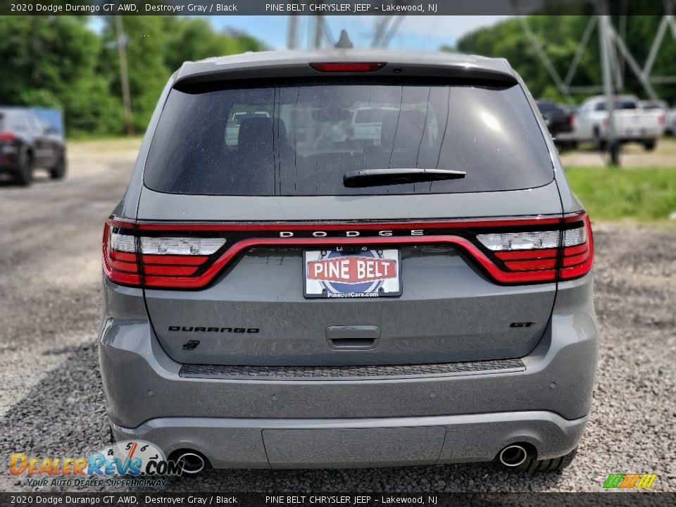 2020 Dodge Durango GT AWD Destroyer Gray / Black Photo #7