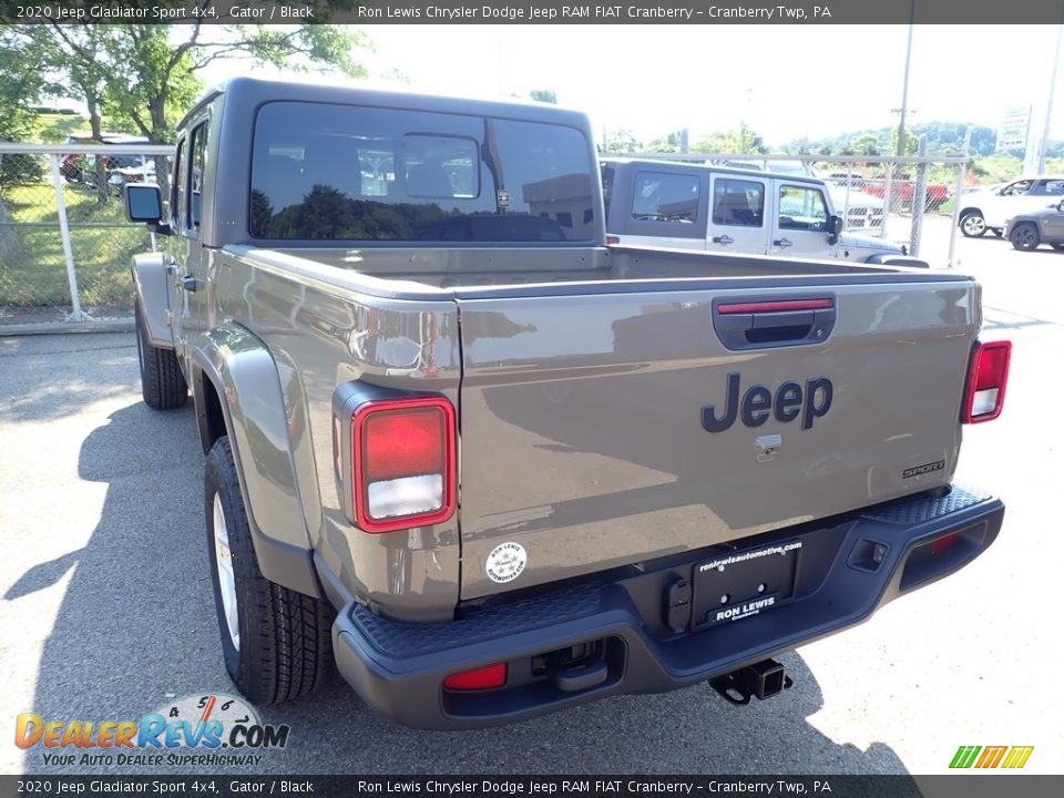 2020 Jeep Gladiator Sport 4x4 Gator / Black Photo #4
