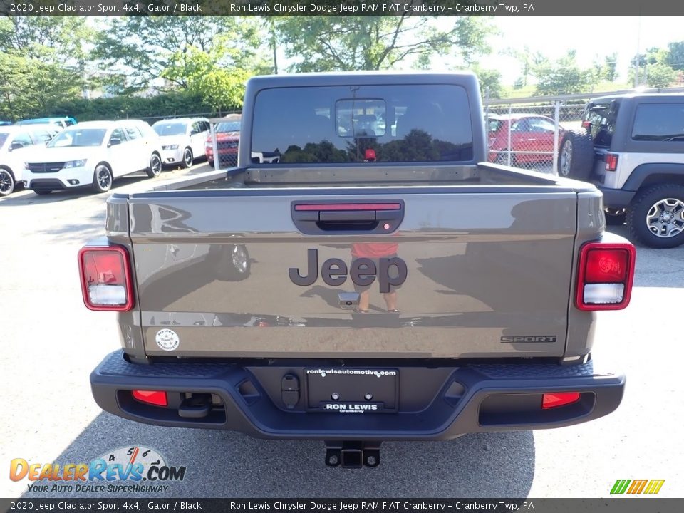 2020 Jeep Gladiator Sport 4x4 Gator / Black Photo #5