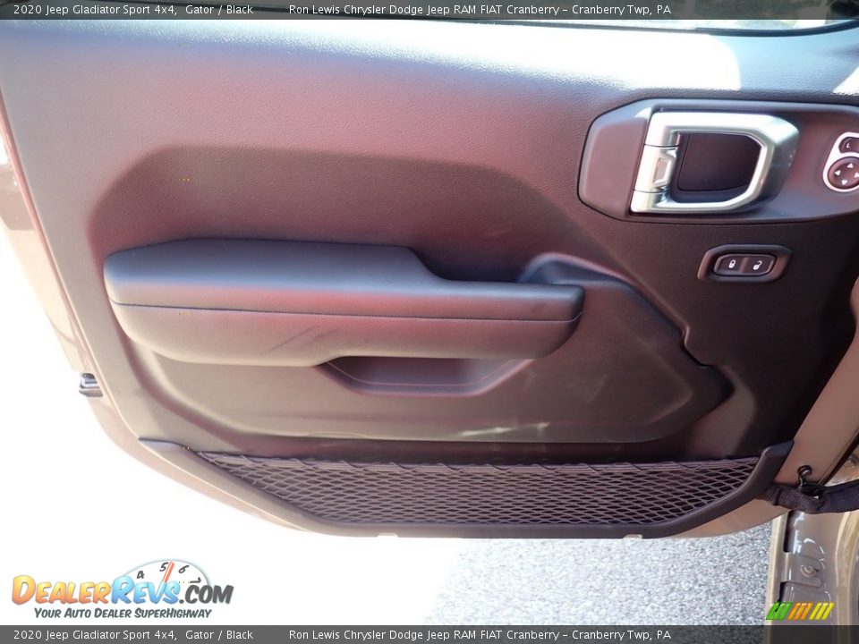 2020 Jeep Gladiator Sport 4x4 Gator / Black Photo #15