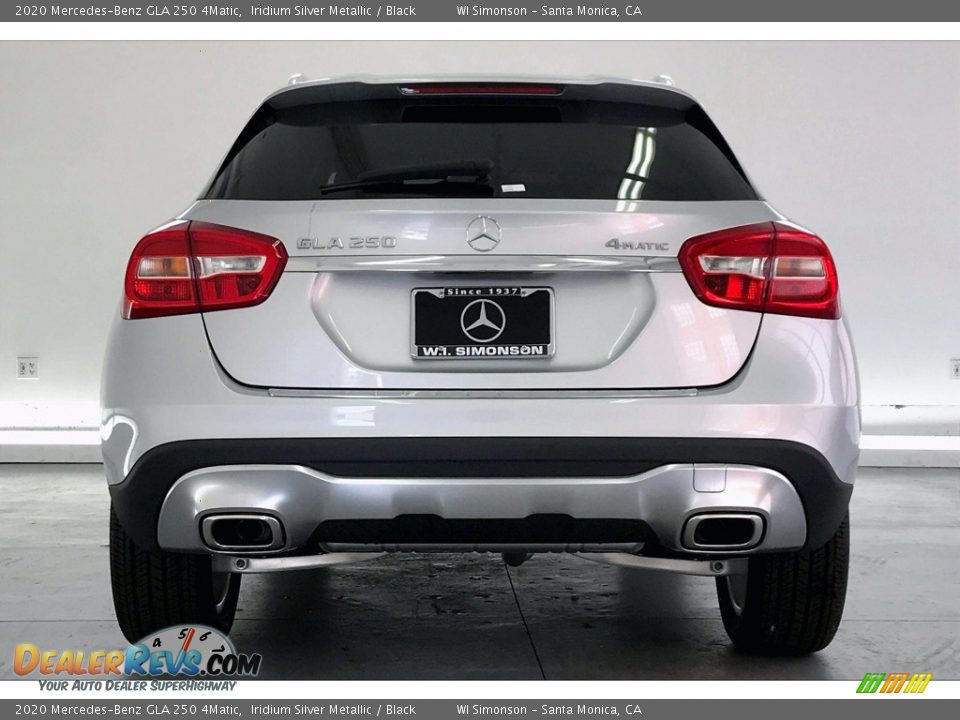 2020 Mercedes-Benz GLA 250 4Matic Iridium Silver Metallic / Black Photo #3