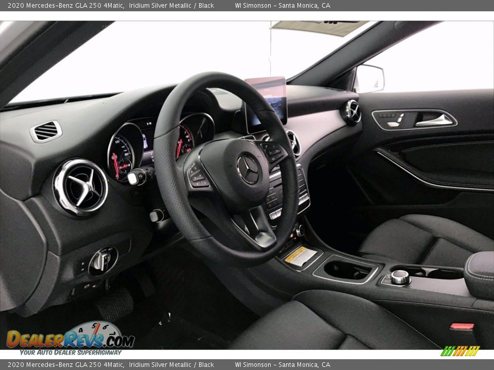2020 Mercedes-Benz GLA 250 4Matic Iridium Silver Metallic / Black Photo #4