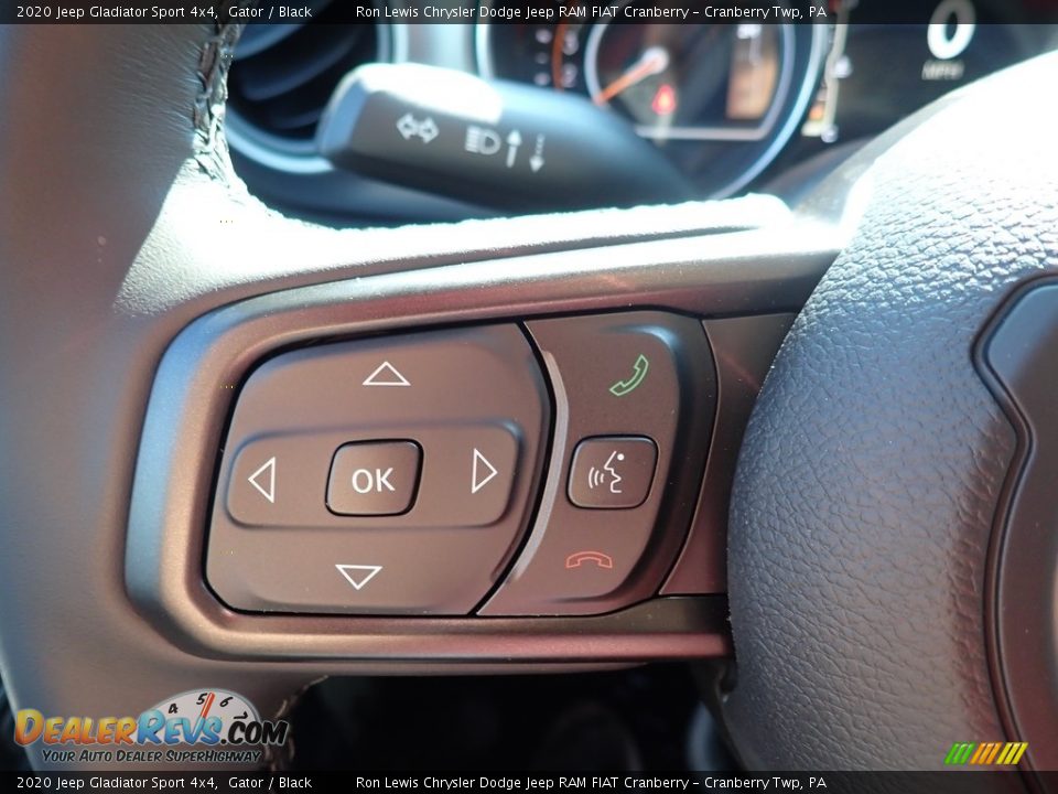 2020 Jeep Gladiator Sport 4x4 Gator / Black Photo #20