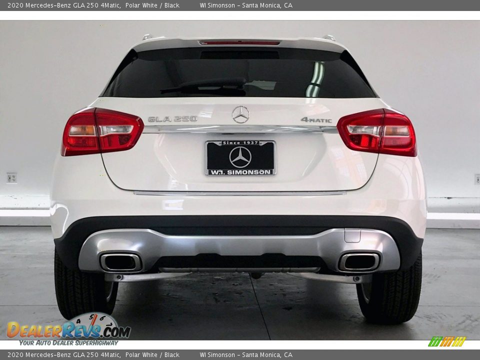 2020 Mercedes-Benz GLA 250 4Matic Polar White / Black Photo #3
