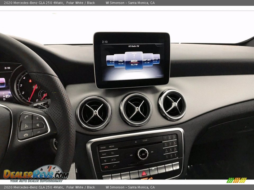 2020 Mercedes-Benz GLA 250 4Matic Polar White / Black Photo #6