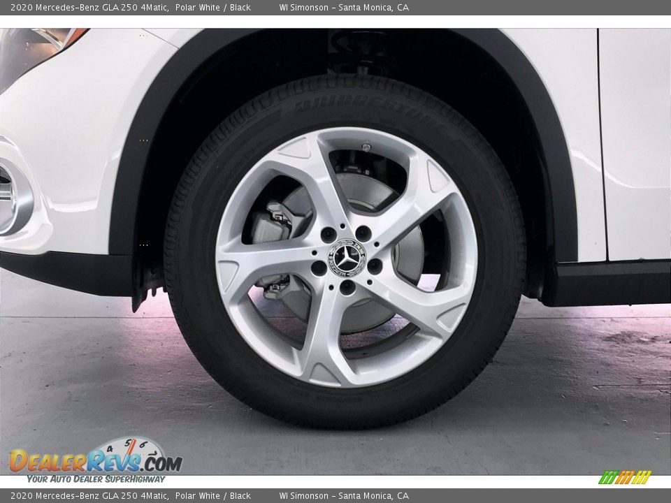 2020 Mercedes-Benz GLA 250 4Matic Polar White / Black Photo #9
