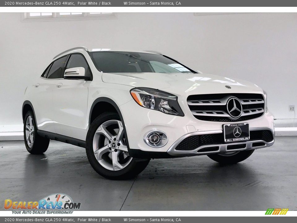 2020 Mercedes-Benz GLA 250 4Matic Polar White / Black Photo #12