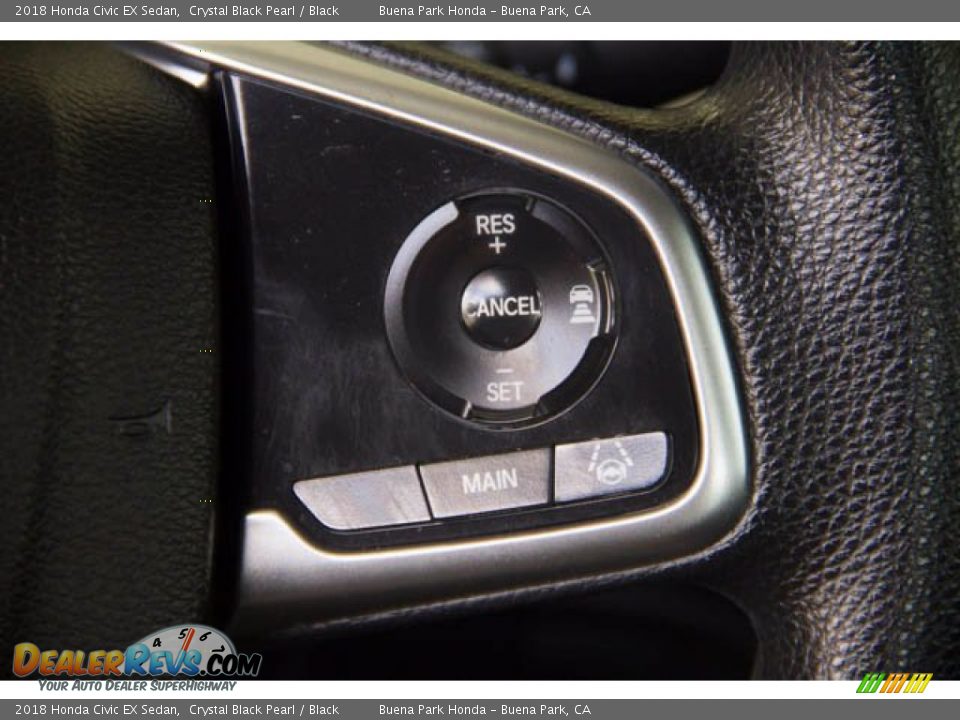 2018 Honda Civic EX Sedan Steering Wheel Photo #18