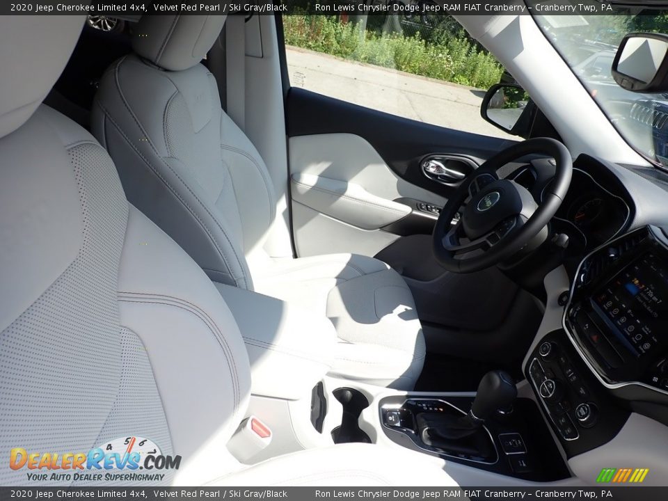 2020 Jeep Cherokee Limited 4x4 Velvet Red Pearl / Ski Gray/Black Photo #10