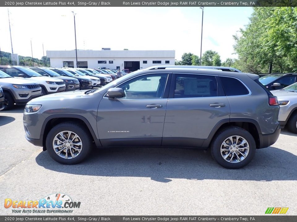 2020 Jeep Cherokee Latitude Plus 4x4 Sting-Gray / Black Photo #2