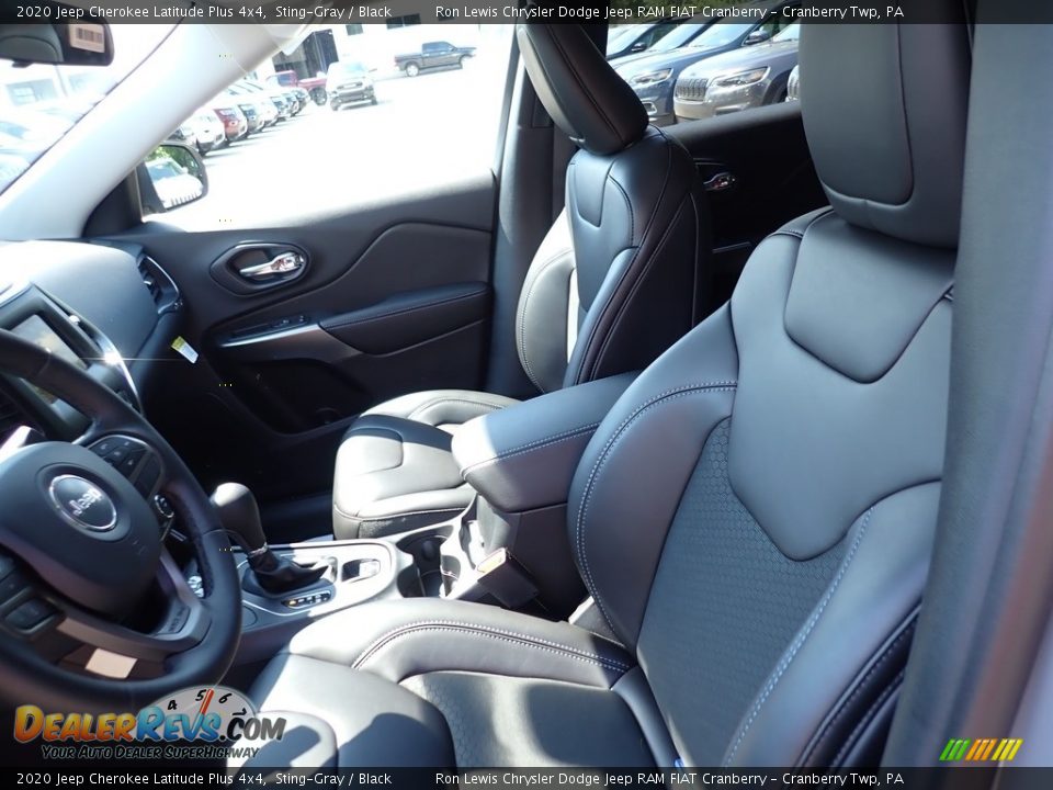 2020 Jeep Cherokee Latitude Plus 4x4 Sting-Gray / Black Photo #13