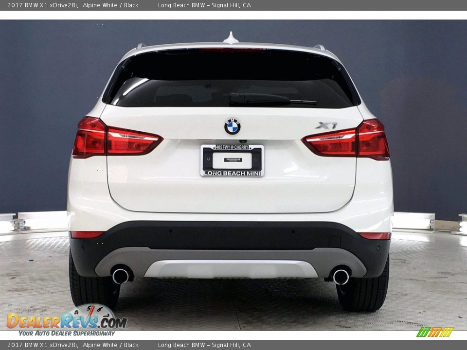 2017 BMW X1 xDrive28i Alpine White / Black Photo #3