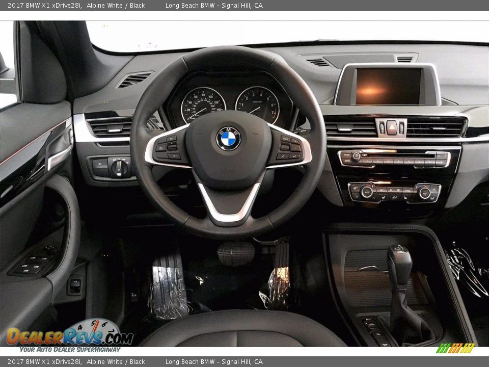 2017 BMW X1 xDrive28i Alpine White / Black Photo #4