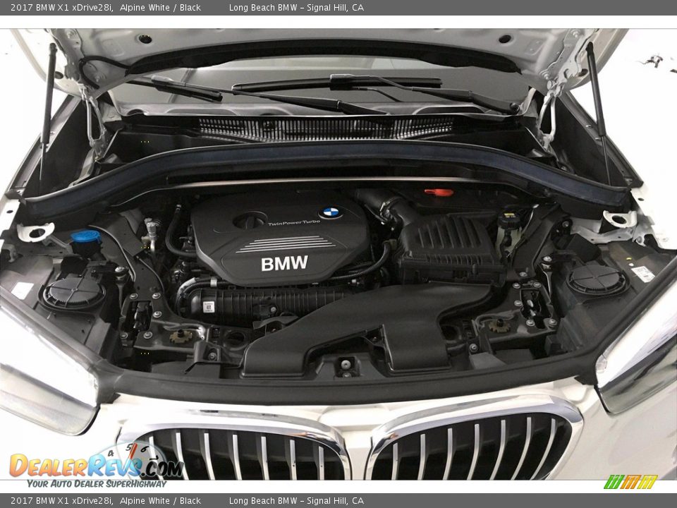 2017 BMW X1 xDrive28i Alpine White / Black Photo #9
