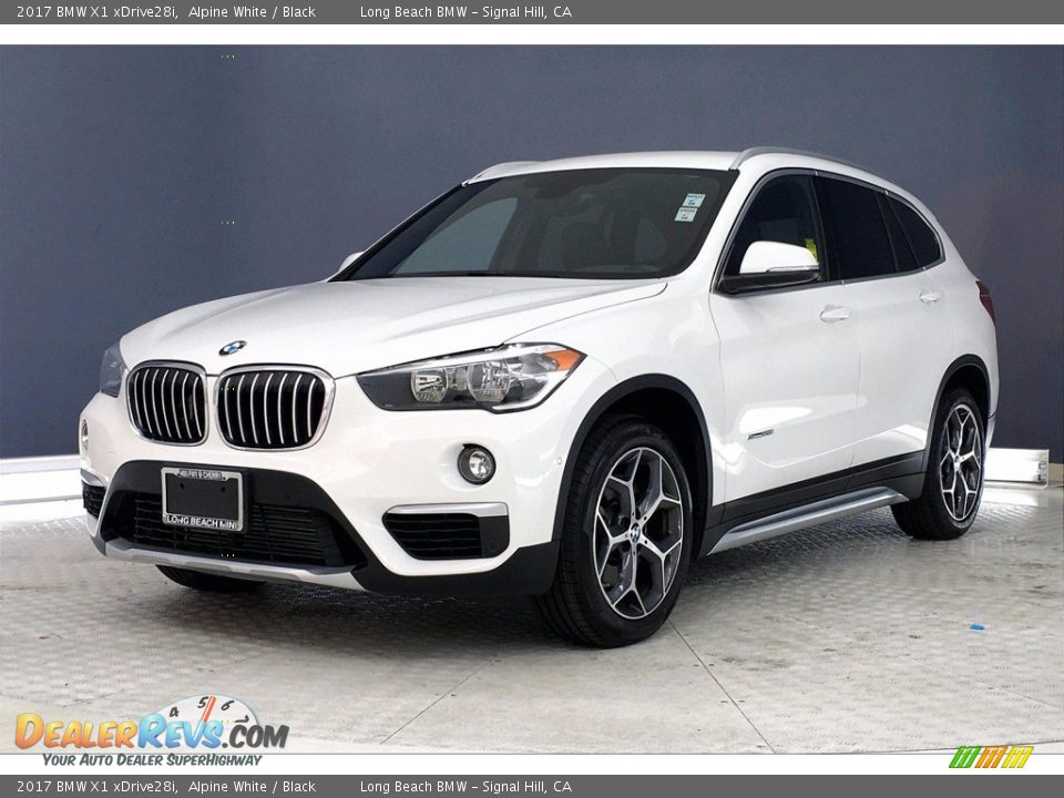 2017 BMW X1 xDrive28i Alpine White / Black Photo #12