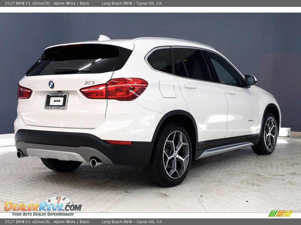 2017 BMW X1 xDrive28i Alpine White / Black Photo #13