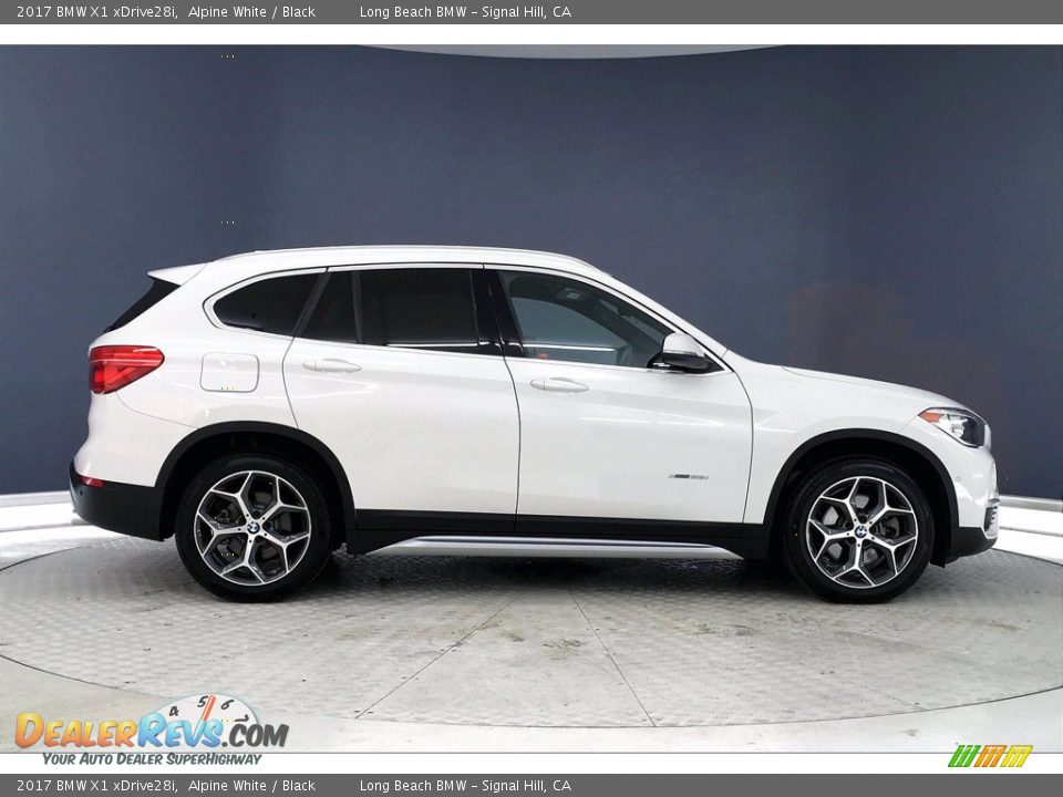 2017 BMW X1 xDrive28i Alpine White / Black Photo #14