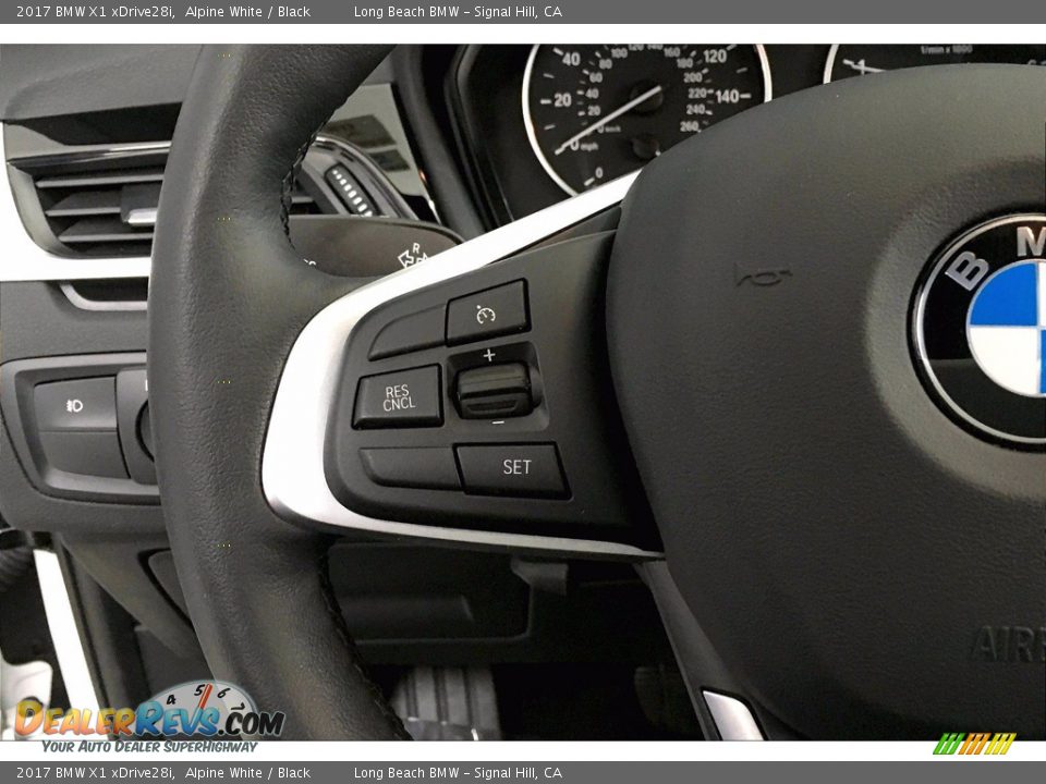 2017 BMW X1 xDrive28i Alpine White / Black Photo #18
