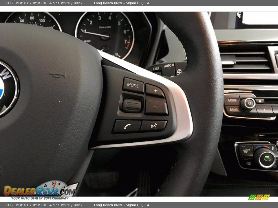2017 BMW X1 xDrive28i Alpine White / Black Photo #19
