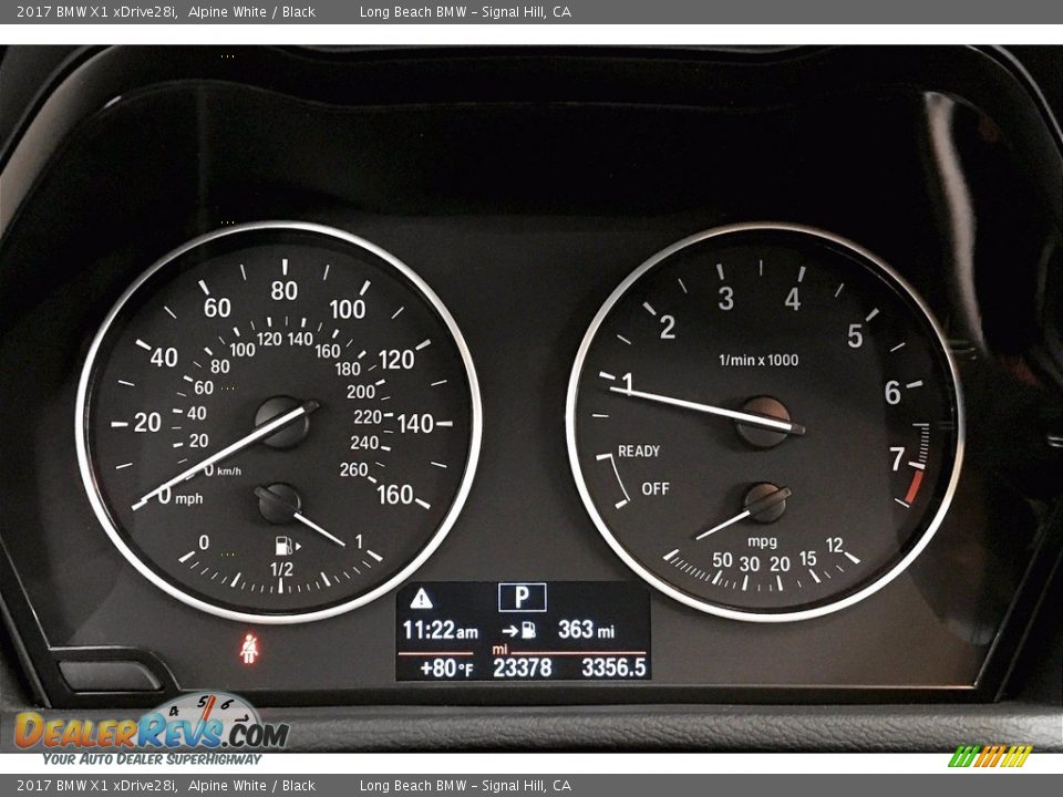 2017 BMW X1 xDrive28i Alpine White / Black Photo #20