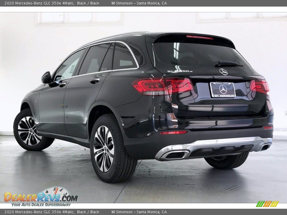 2020 Mercedes-Benz GLC 350e 4Matic Black / Black Photo #2