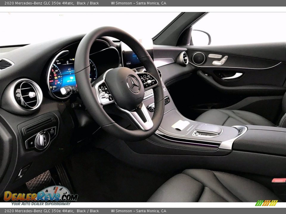 2020 Mercedes-Benz GLC 350e 4Matic Black / Black Photo #4