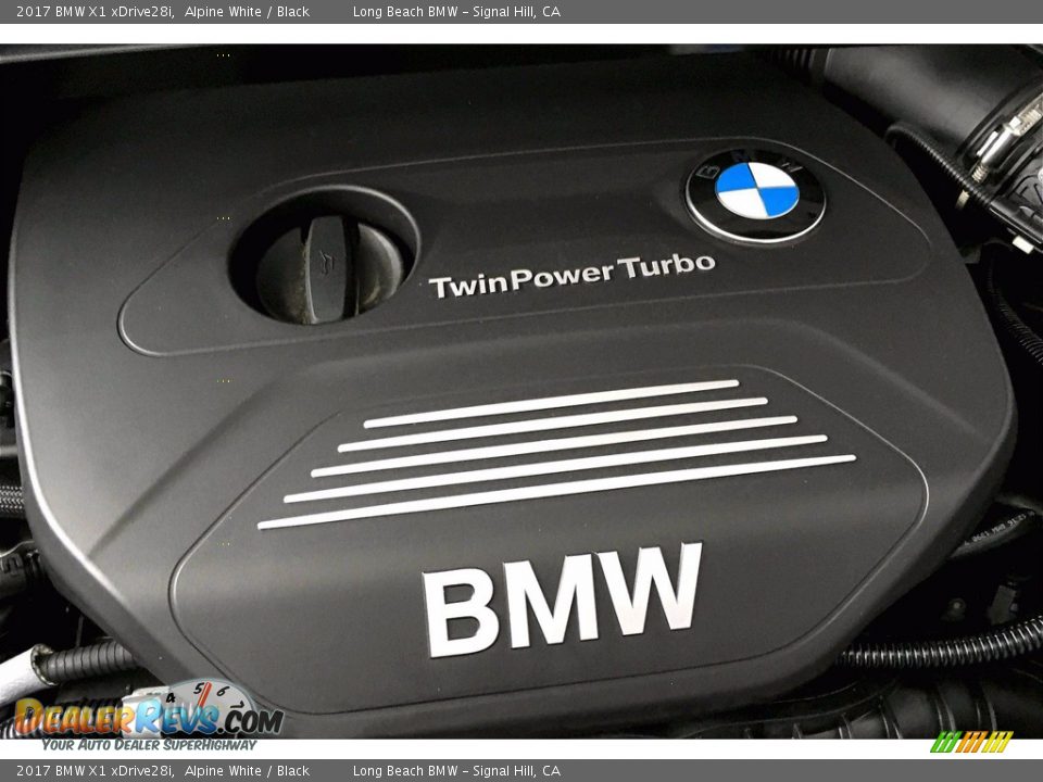 2017 BMW X1 xDrive28i Alpine White / Black Photo #35