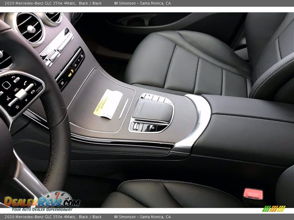 2020 Mercedes-Benz GLC 350e 4Matic Black / Black Photo #7