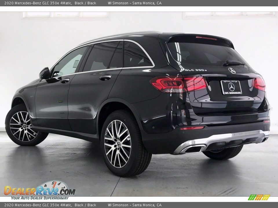 2020 Mercedes-Benz GLC 350e 4Matic Black / Black Photo #2