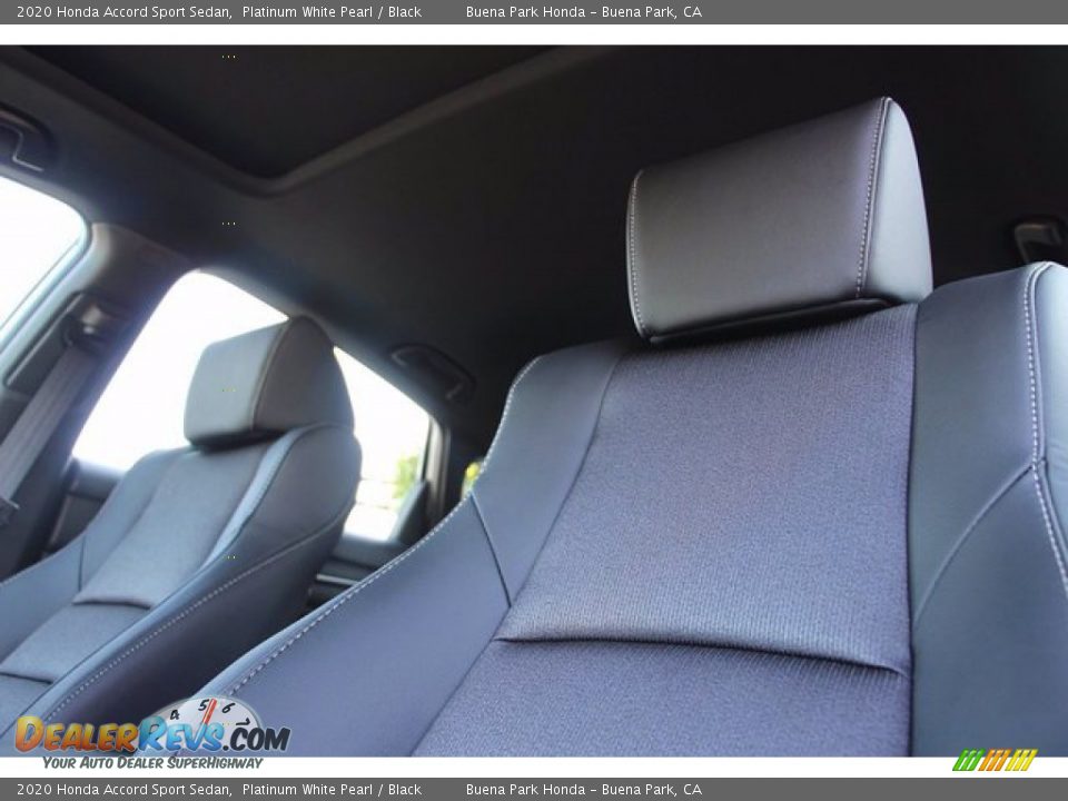 2020 Honda Accord Sport Sedan Platinum White Pearl / Black Photo #9