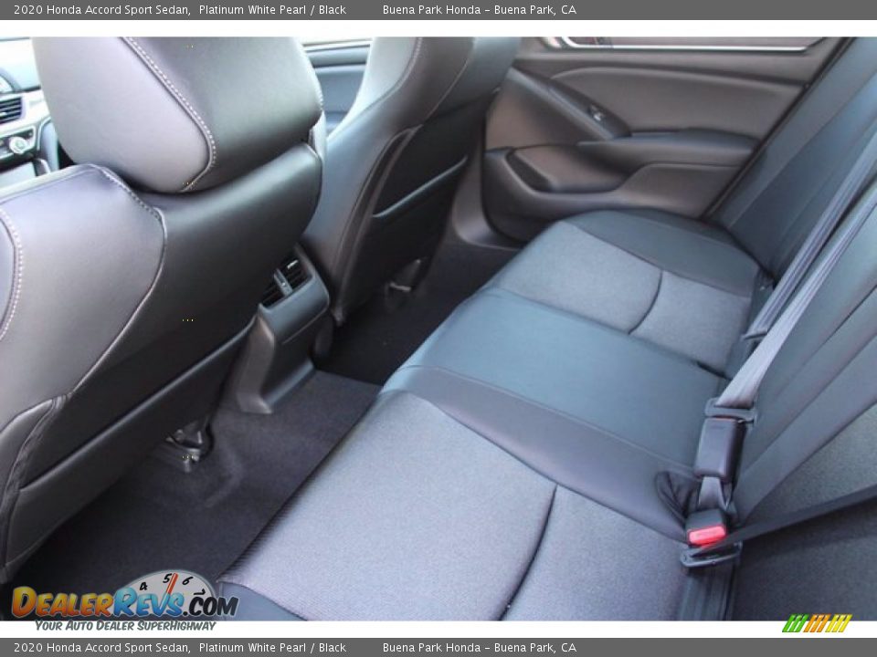 2020 Honda Accord Sport Sedan Platinum White Pearl / Black Photo #10