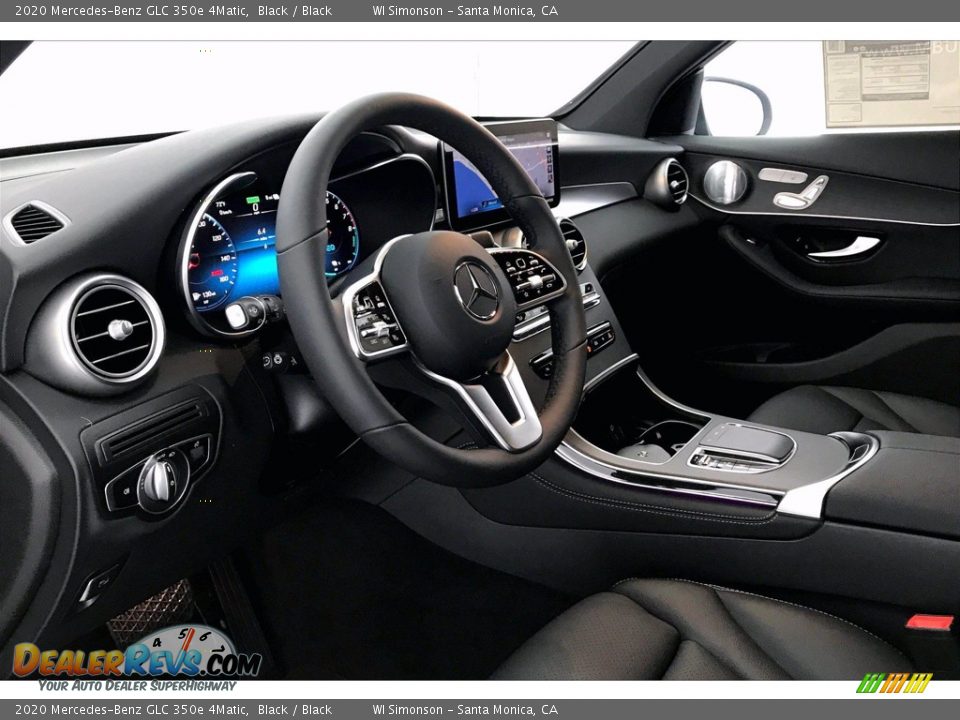 2020 Mercedes-Benz GLC 350e 4Matic Black / Black Photo #4