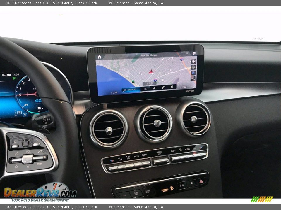 2020 Mercedes-Benz GLC 350e 4Matic Black / Black Photo #6