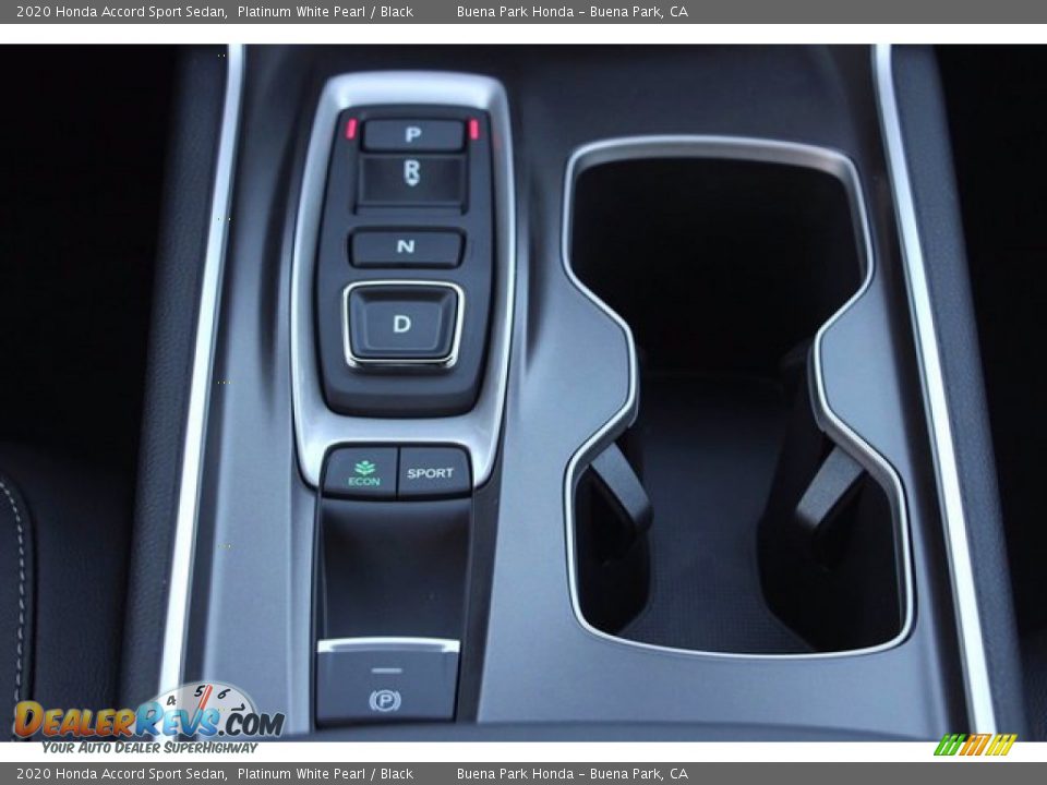 2020 Honda Accord Sport Sedan Platinum White Pearl / Black Photo #15
