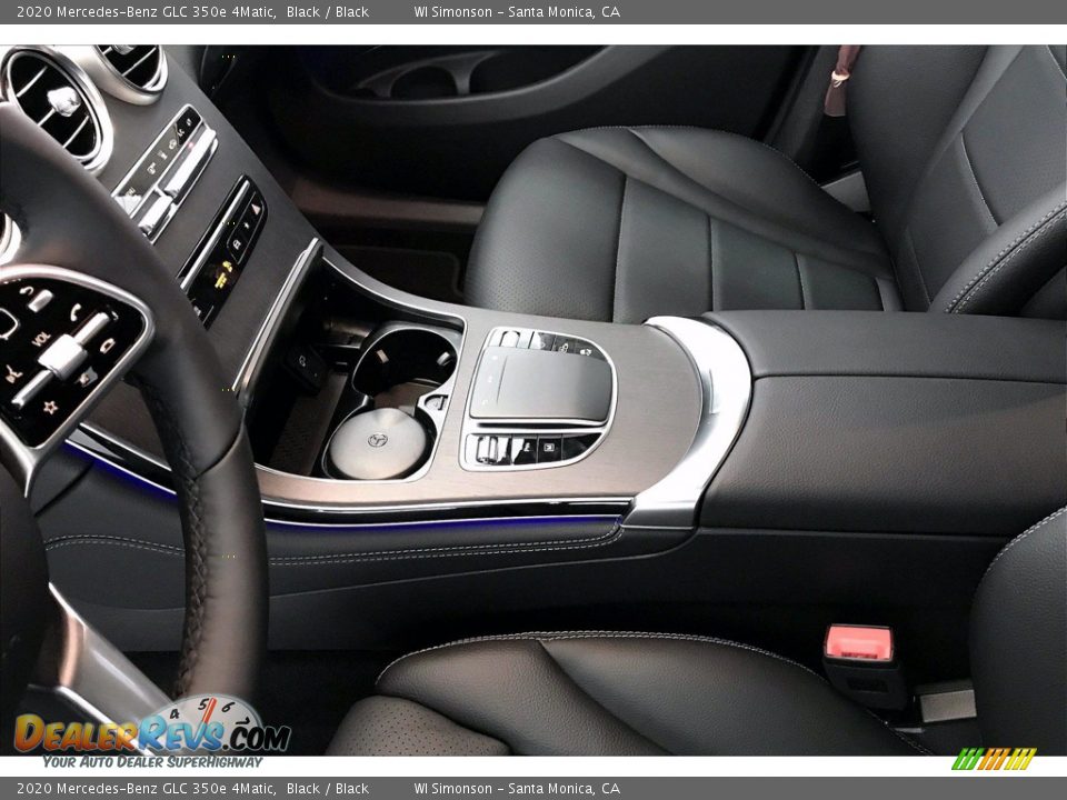2020 Mercedes-Benz GLC 350e 4Matic Black / Black Photo #7