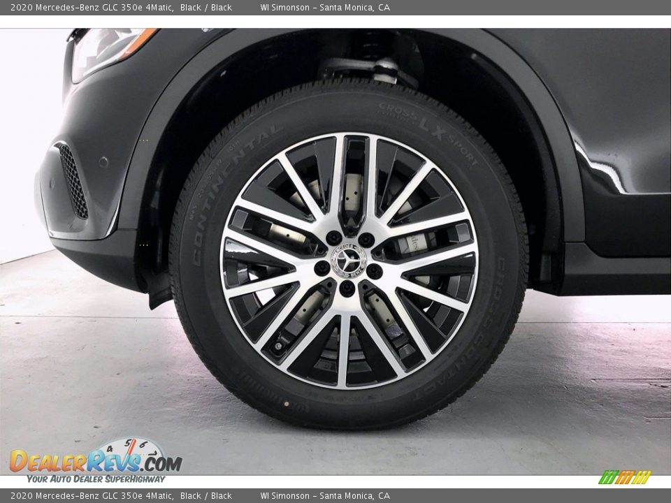 2020 Mercedes-Benz GLC 350e 4Matic Black / Black Photo #9