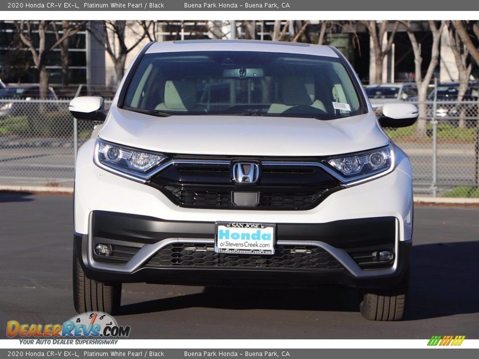 2020 Honda CR-V EX-L Platinum White Pearl / Black Photo #4