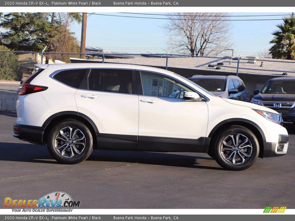 2020 Honda CR-V EX-L Platinum White Pearl / Black Photo #5