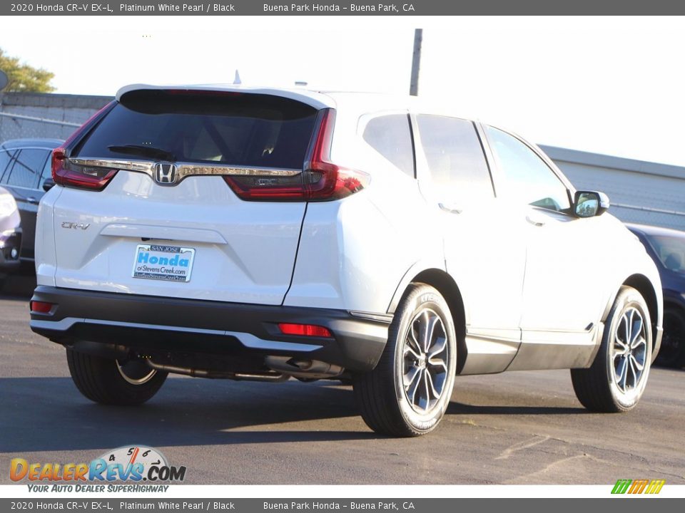 2020 Honda CR-V EX-L Platinum White Pearl / Black Photo #6